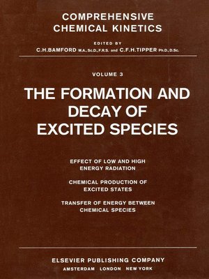cover image of The Formation and Decay of Excited Species